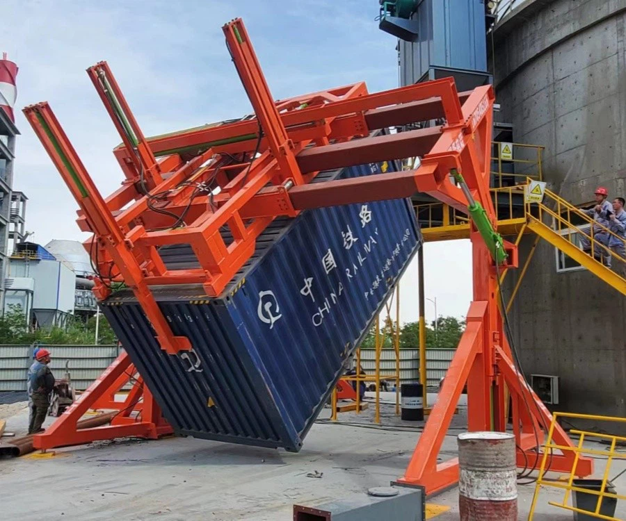 Single-tilt Container Tilter