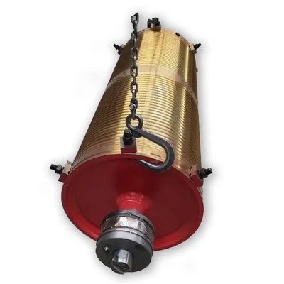 Tambour de la corde de grue